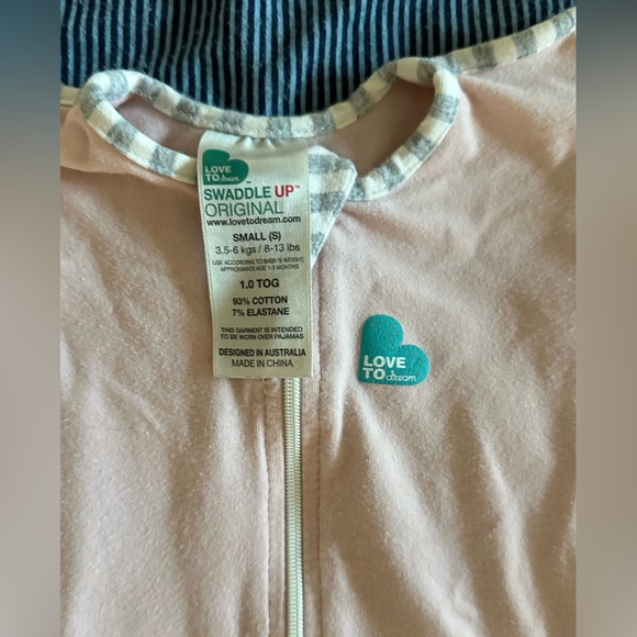 Love To Dream Swaddle UP Original *Pink- Small 8-13lbs Sleep Sack - Picture 2 of 3